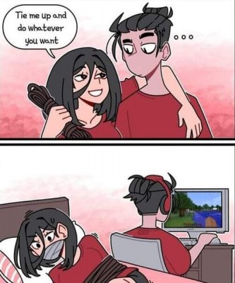 Seks Meisje Vast Binden Gamen PC Computer.jpg