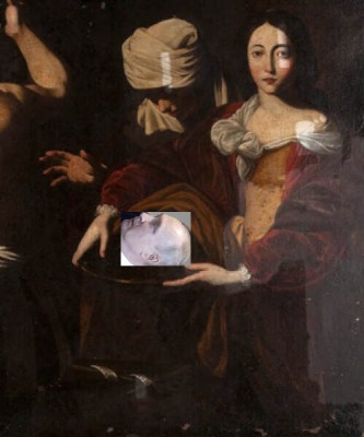 Politiek Afgehakte Kop Van Putin Als Hoofd Gerecht op Schotel.jpg