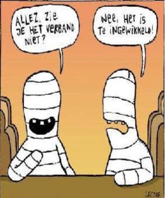 Dood mummies Ik zie verband niet is te ingewikkeld - tekening.jpg